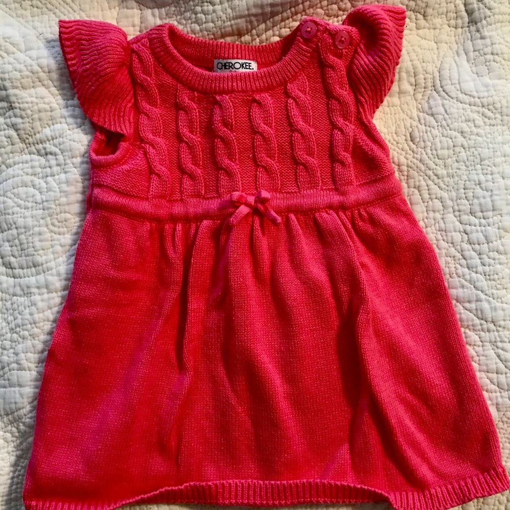 Super cute sweater dress. Size 3 months. EUC